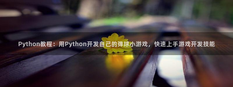 沐鸣平台负责人是谁：Python教程：用