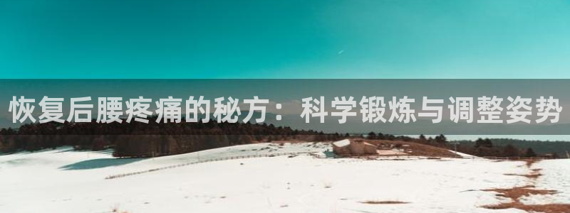 678体育官网下载：恢复后腰疼痛的秘方：科学锻炼与调整姿势