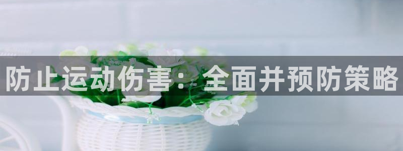 678体育：防止运动伤害：全面并预防策略